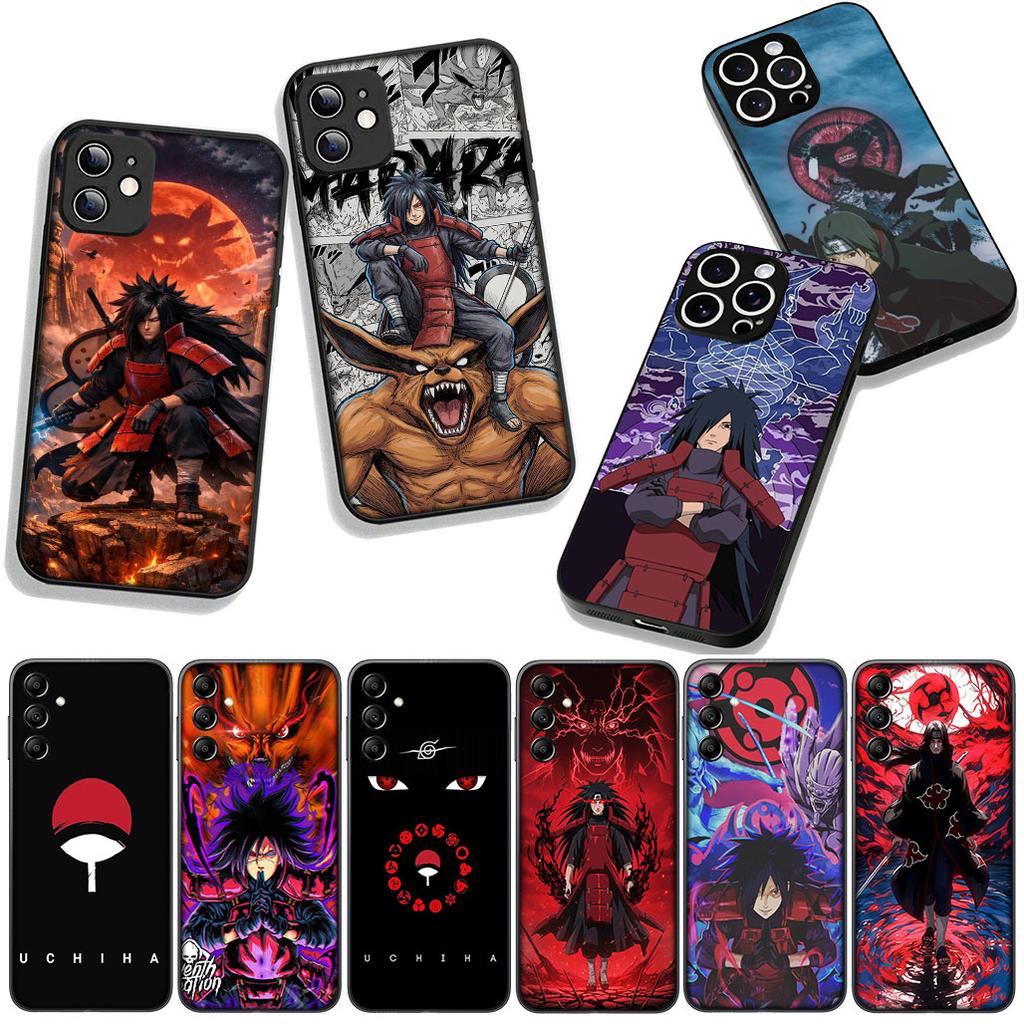 Phone Cover Itachi Uchiha Madaras Narutos Casing for Apple iPhone 16 15 14 Plus 13 12 Mini 17 Pro Max + ProMax 16E Air 15+ Case