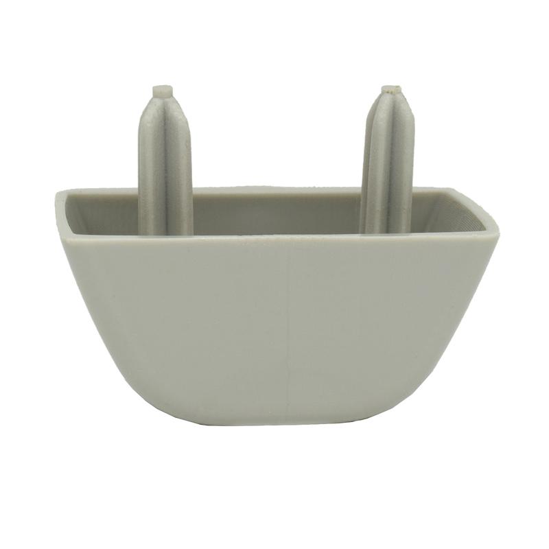 2X серый крючок для крепления солнцезащитного козырька для VW Passat Polo Skoda Citigo Rapid 2012 2013 2014 2015 Seat 6RD857561 6R0857561