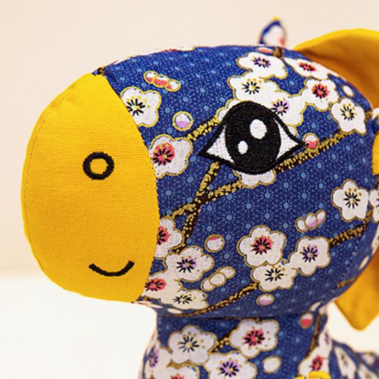 Плюшевый кулон в национальном стиле для года Лошади - Фестивальный подарок на удачу и настольное украшение