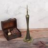 Popular Canton Tower Model Delicate  Work Small Waist  Vintage Office Decoration( Bronze)