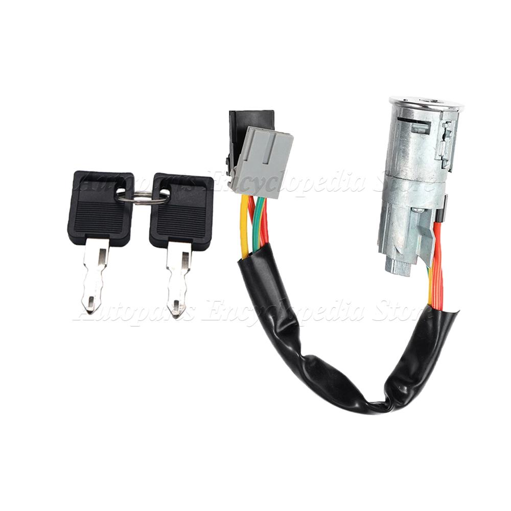 For Renault Trafic/Nissan Primastar 2001-2014 7700813973 7701475696 Car Ignition Lock Cylinder Switch With Key 7701038365