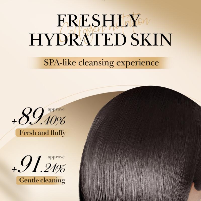 Маска для разглаживания волос Collagen Smooth Hair Mask 500 мл SADOER Питательный пушистый кондиционер