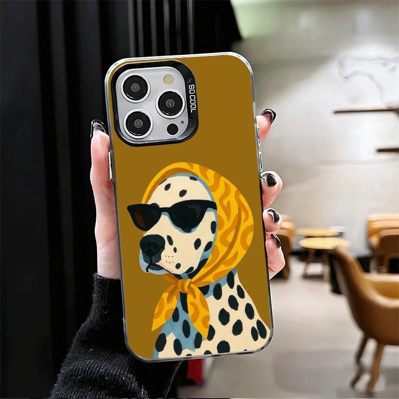Чехол для телефона Dalmatian Cute Dog, противоударный, для iPhone 17 Air 16 16E 15 Pro Max 14 Plus 13 Mini 12, задняя крышка, защита от падения, Fundas