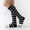 College Style Thicken Coral Fleece Cat Paw Calf Socks For Women Autumn Winter Warm Long Tube Socks Home Sleeping Floor Socks