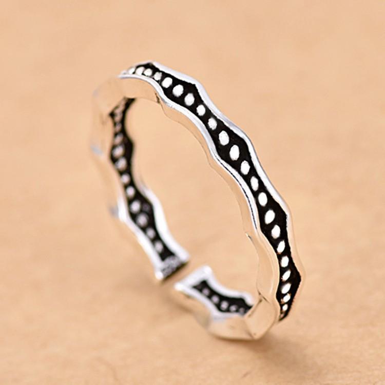 Женский тренд Персонализированное Открытое Живое Модное Ювелирное Кольцо Винтажные Кольца с Буквами