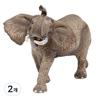 Schleich Африканский слон-самец SL14762 Фигурка, 2 части, популярные игрушки в Корее