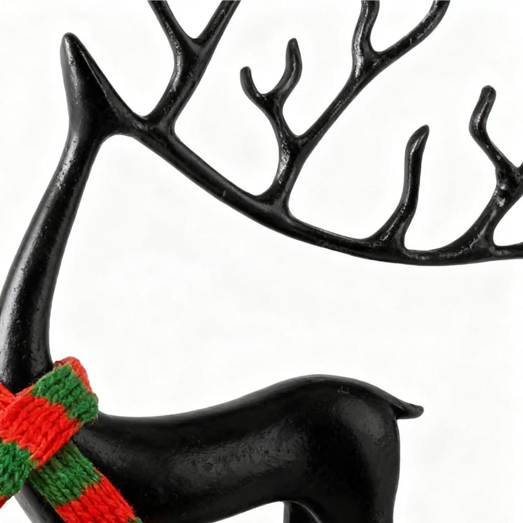 НОВЫЙ Рождественский Олень Современный Праздничный Реалистичный Статуэтка Рождественские Фигурки Оленей Домашний Декор Для Внутреннего Использования Спальня Гостиная Стол