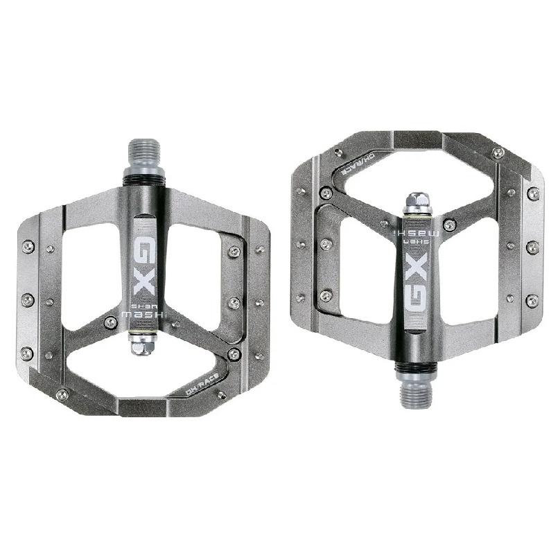 Новые GX плоские педали для велосипеда Герметичные педали CNC алюминиевый корпус Для MTB Дорожного Горного Велосипеда 3 подшипника Велосипедные Педали Запчасти