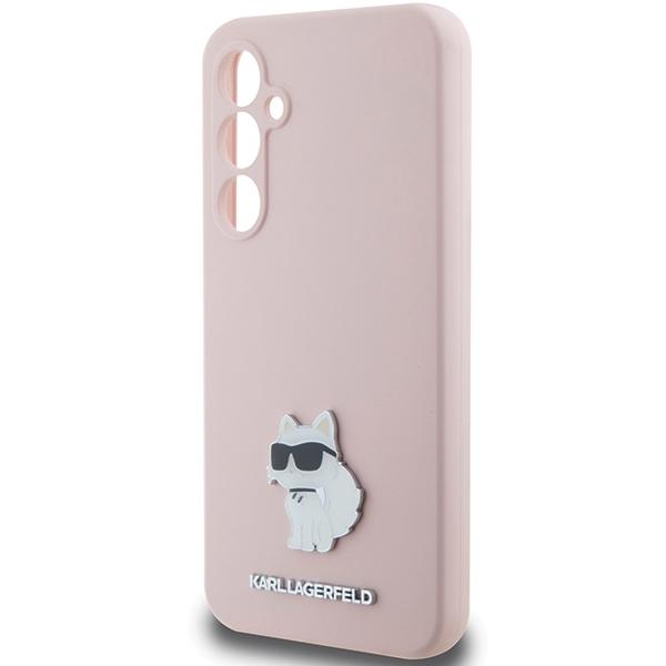 Karl Lagerfeld Klhcs23Fesmhcnpp S23 Fe S711 Розовый/Pink Силиконовый Choupette Металлическая Булавка