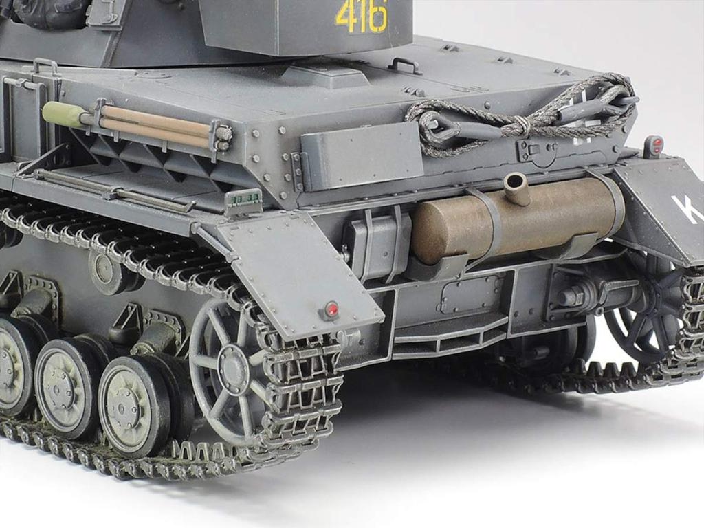 Tamiya Military Miniature Series German Panzer IV F Type Plastic Model Male 35374 1/35 No.374