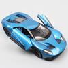 Масштаб 1/36 Ford GT, литая под давлением модель автомобиля, игрушечный автомобиль с откатным механизмом и открытыми дверями для детей, коллекция подарков для мальчиков и девочек