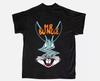 Unisex Shirt Cotton Oversize Large Size Mr Bungle Funny Rabbit Black Cotton T  Full
