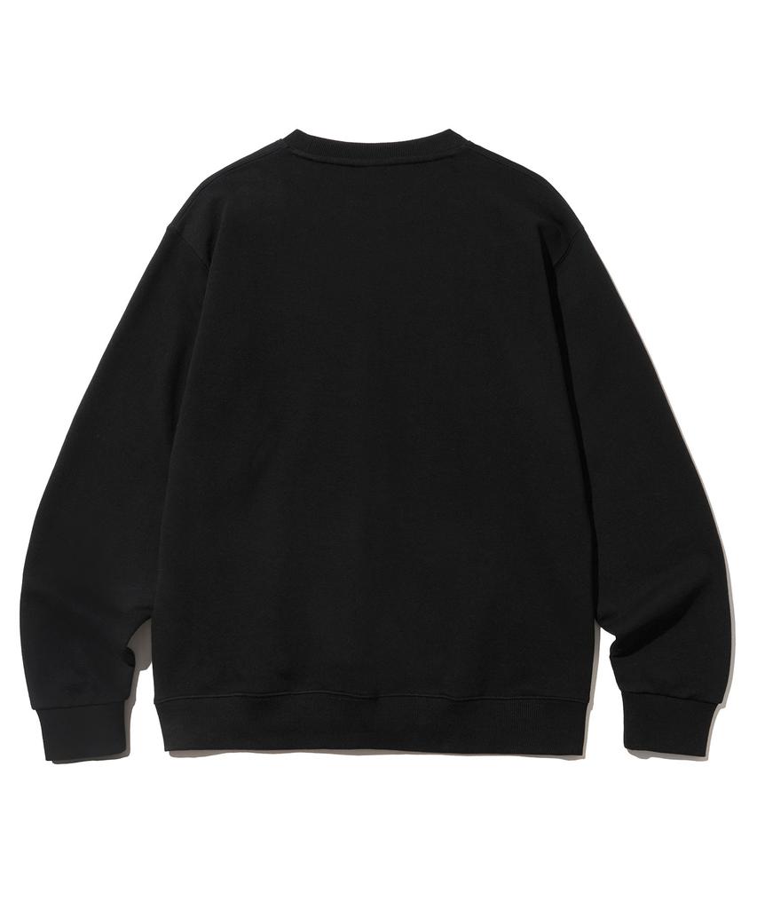 BROWNBREATH Part Of Tag Crewneck - Black