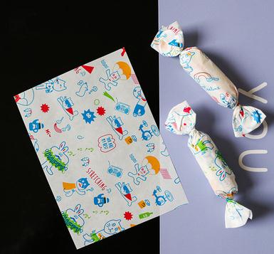 500Pcs Candy Wrappers Packaging for Caramels, Colored Wax Paper Wrapping Sheets for Homemade Candy, Nougat, Taffy & Chocolate
