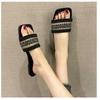 Shoes Low Slippers Soft Slipers Women Slides Fashion Shale Female Beach Comfort Flat 2024 Luxury Rubber Basic