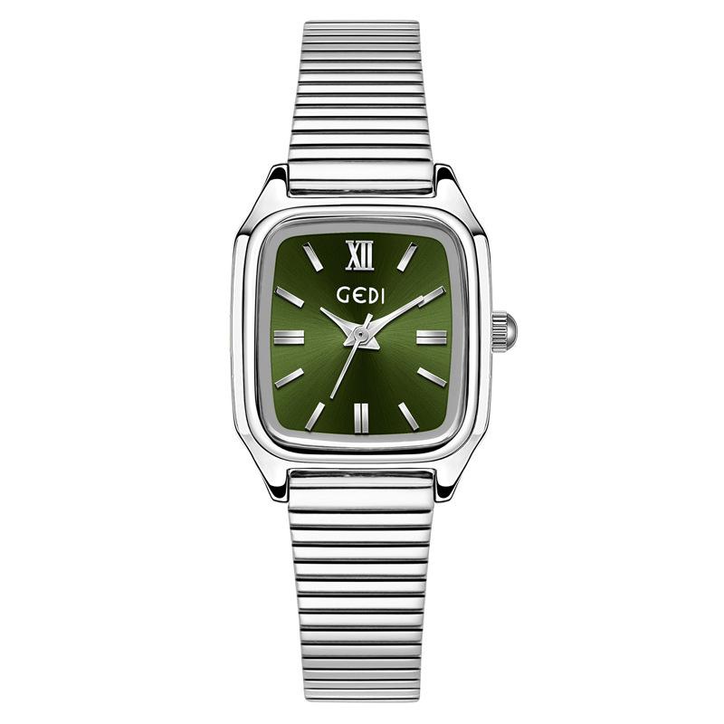 Medieval High-Value Women'S Watch Niche High-End Quartz Watch Women'S Simple Waterproof Steel Belt Watch