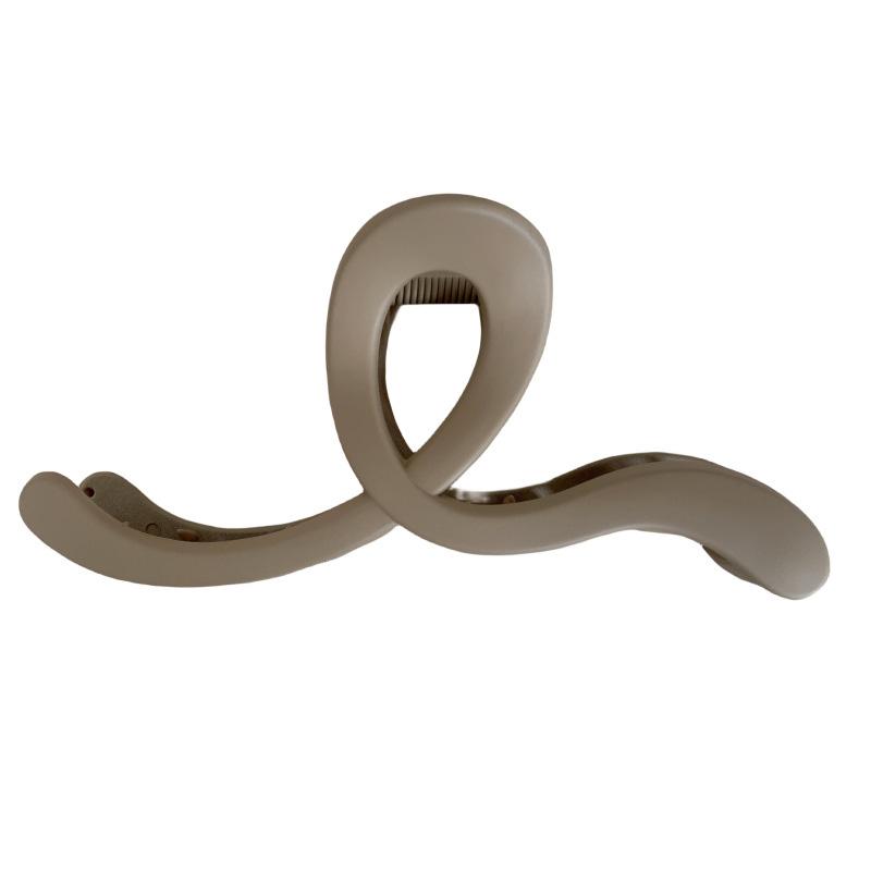 1 шт. Крабовая клешня, элегантная шпилька, роскошные аксессуары для девочек, модные акриловые заколки для волос, волнистые