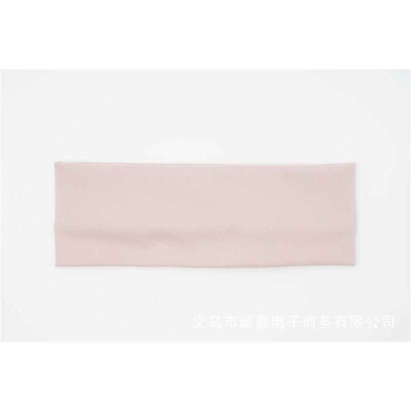Wave point versatile wide edge elastic knitted fabric headband for women