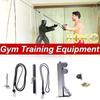 Фитнес-сделай сам, кабельный шкив, тренажер Blaster с креплениями для шкивов, тренировка на бицепс, трицепс, тяга на предплечье, веревка, ролик для запястья