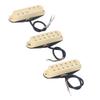 Single Coil Pickup Set 3 Piece Neck Middle Bridge Pickups for Stratocaster Guitar