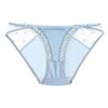 CINOON Сексуальные женские трусики, сетчатые кружевные трусы с галстуком-бабочкой, трусы с низкой посадкой, мягкое дышащее белье из ледяного шелка