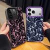 Чехол для iPhone 14 15 16 Plus 17 Air 11 12 13 Pro Max 16e Мягкий чехол Узор Кружево Арт