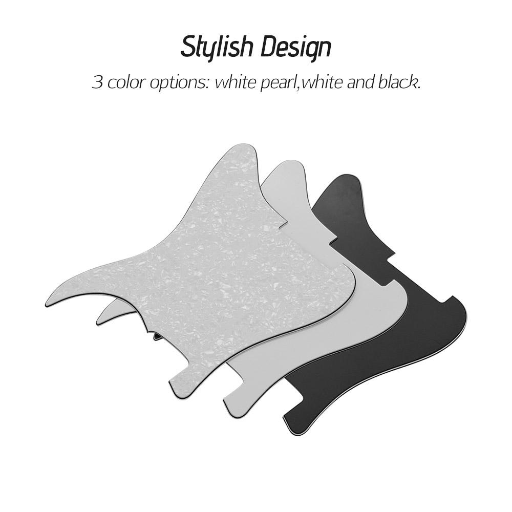 3-слойная гитарная накладка для электрогитар American ST DIY, защитная пластина на заказ, черная