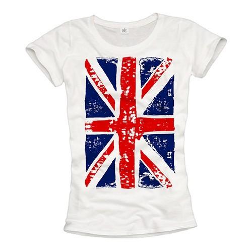 Футболка Англия Женская UNION JACK Великобритания Соединенное Королевство UK Футболки Лондон Унисекс Футболка
