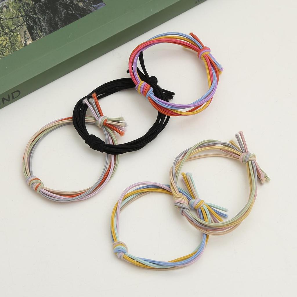 20Pcs High Elasticity Durability Headband Hair Ring Head Rope Fashion Headwear For Girl Sweet Rubber Band Hair Accessories