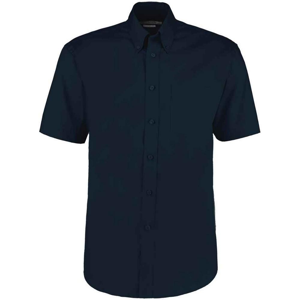 Kustom Kit Mens Premium Oxford Classic Short-Sleeved Shirt