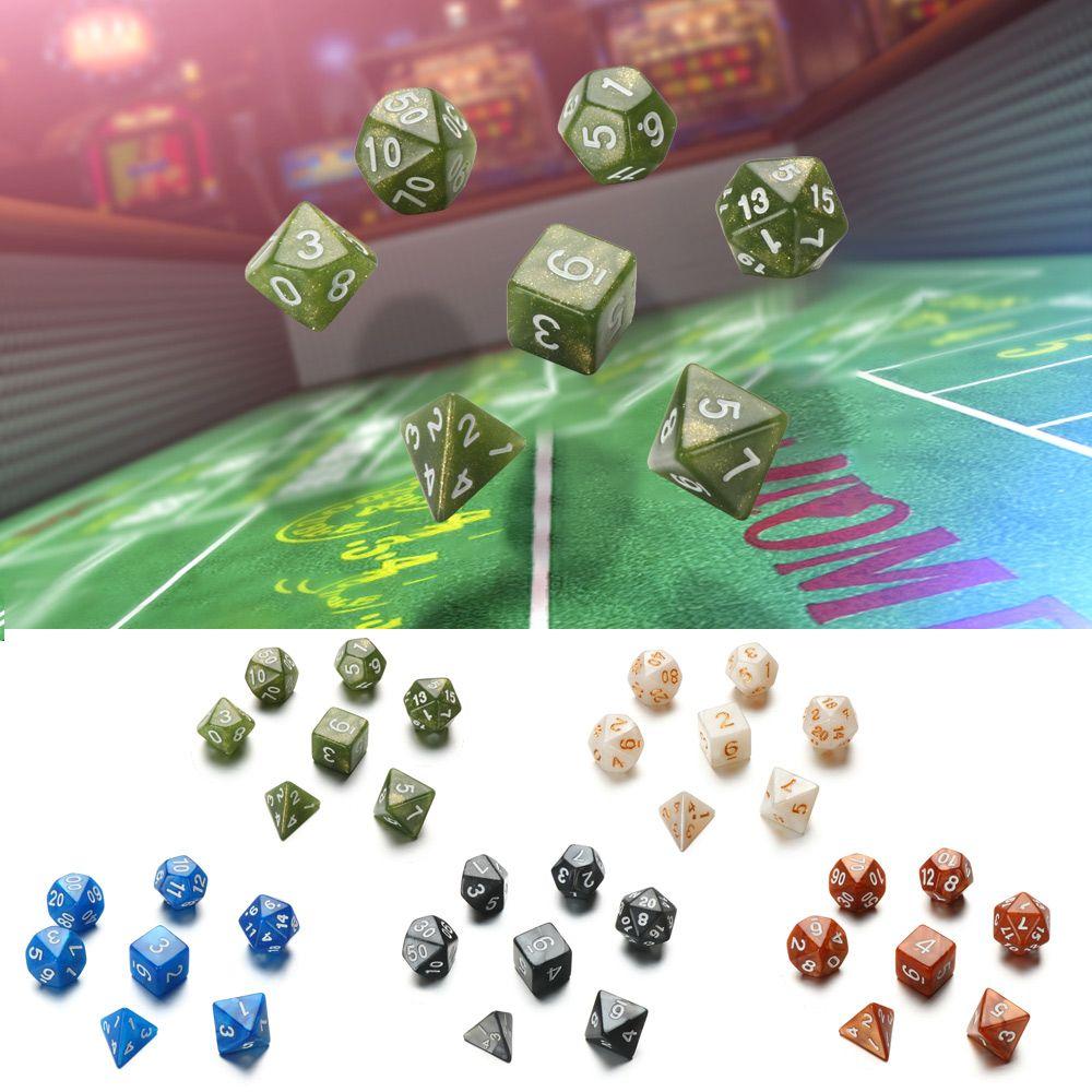 Polyhedral For TRPG DND Multifaceted Leisure Entertainment Toys Board Game Game Accessory Dice Set