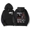 Худи с изображением рэпера Milo J 511, из альбома Music Album, для тура, Харадзюку