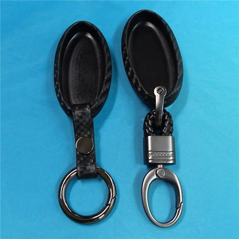 Силиконовый чехол для ключей из углеродного волокна, автомобильный Стайлинг, чехол для Nissan Versa Altima Armada Maxima для Titan 370Z для Infiniti M35 JX35 Q50