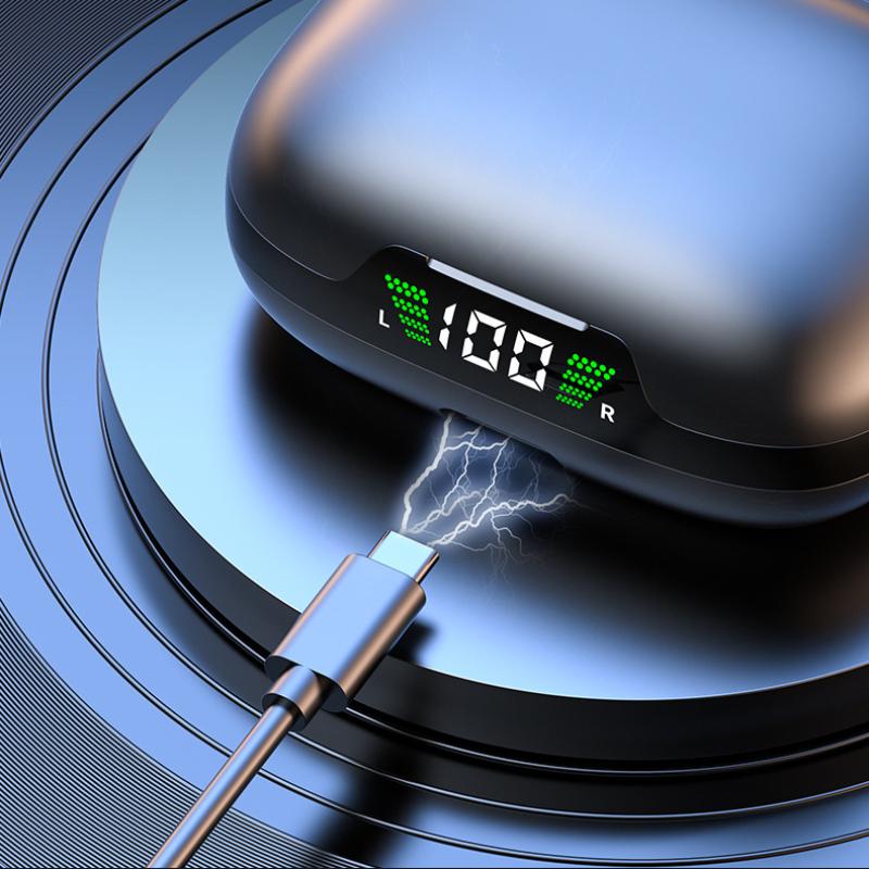 Новая беспроводная Bluetooth-гарнитура TWS Tws Twarm Black Безтехнологичная технология Безболезненные спортивные беспроводные Bluetooth-наушники для занятий спортом