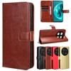 Leather Flip Case for Huawei Nova 12i 12S 12 SE Protective Cover Wallet Card Slot Stand Shockproof Holder Business Full Protection Cover