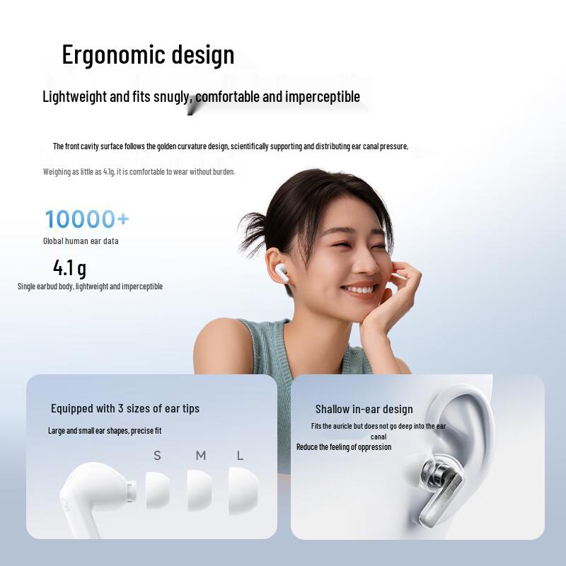 Baseus BP1 Наушники-вкладыши с активным шумоподавлением и настоящей беспроводной связью