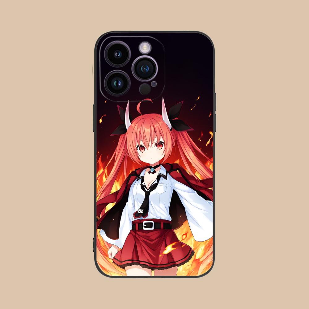 Чехол для телефона с принтом Котори Ицука из Date a Live для iPhone 17 16 15 14 13 12 11 X XR XS 8 7 Air Pro Max Plus Mini TPU Ударопрочный