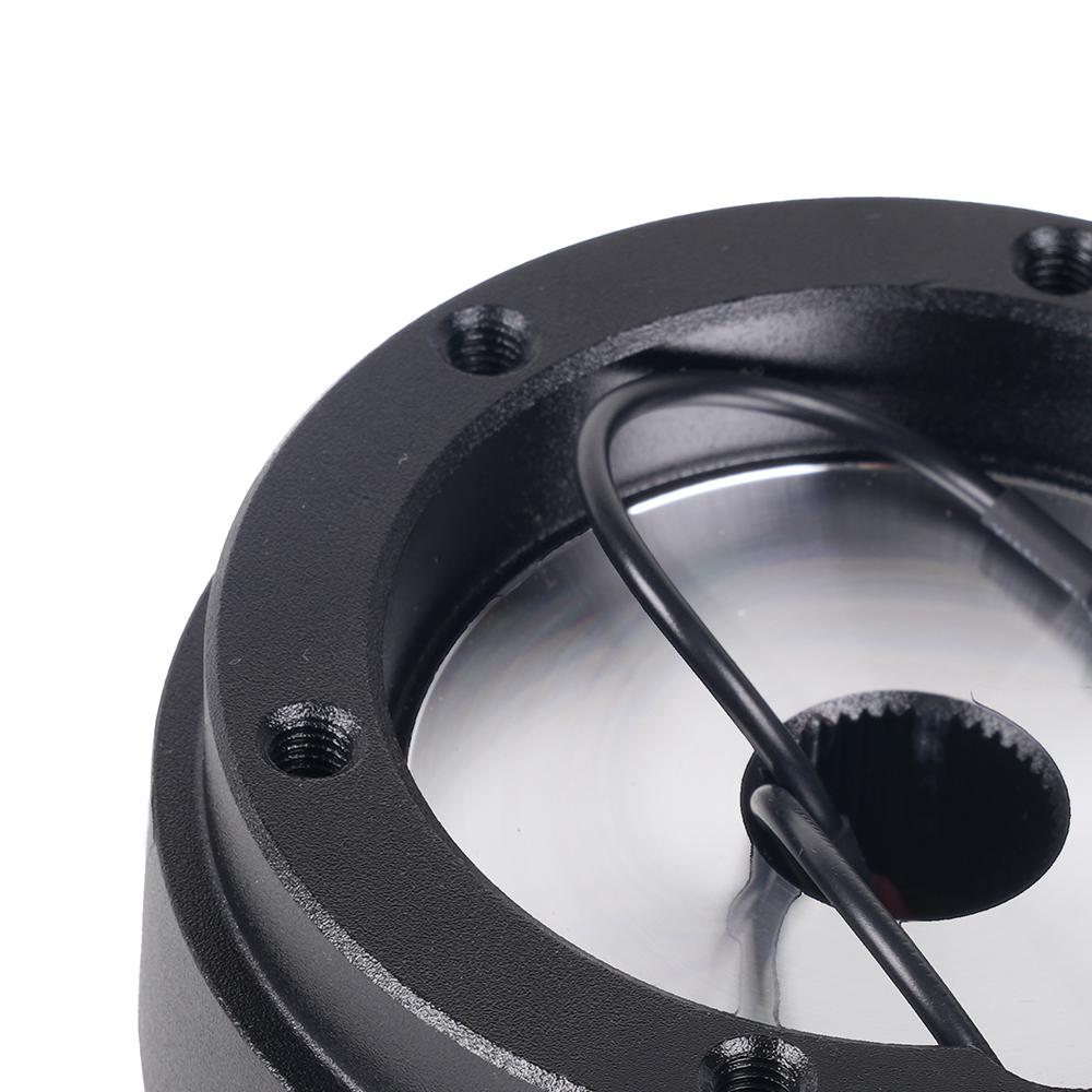 MUGE-186H Aluminum 6 Bolt Racing Steering Wheel Hub Adapter for Volkswagen VW MK1 MK2 Golf Jetta QR061