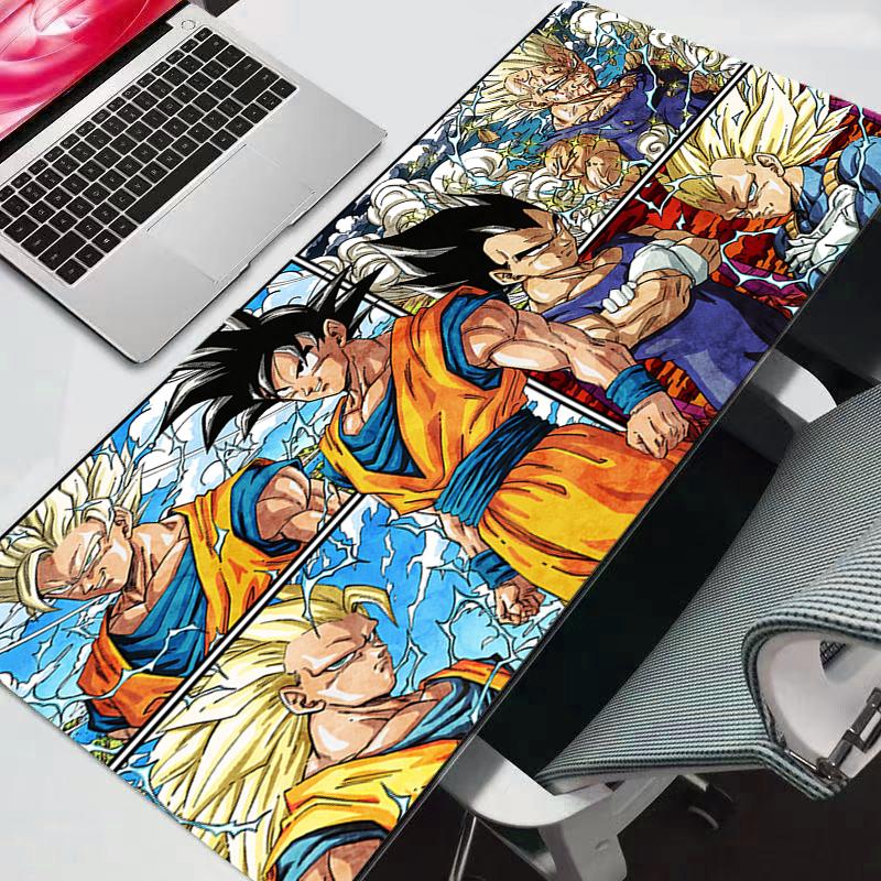 Dragon Ball Z DBZ Mouse Pad notbook gamer Keyboard NonSlip Rubber Computer rug Carpet Desk Mat PC Gamer x MousePad Gift