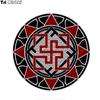 Tri Mishki WCS1046 Valkyrie Symbol Ancient Slavic Car Sticker PVC Decals Accessories Sticker On Car Laptop Luggage