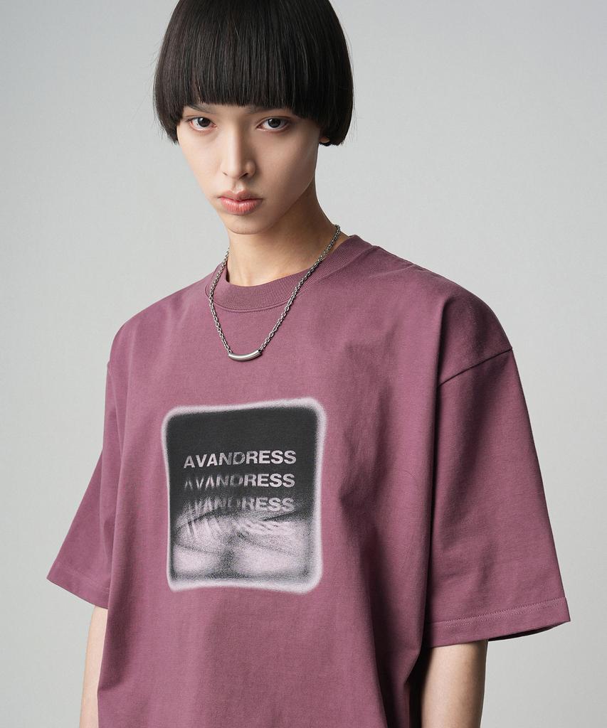 AVANDRESS 1988 Футболка с волнистым принтом - 4 цвета