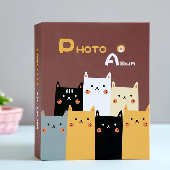 Фотоальбом в твердом переплете, большая емкость, 100 прозрачных карманов, DIY, семейная, свадебная, годовщина, коллекция фотографий, держатель для фотографий, товары для дома