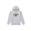 Толстовка с капюшоном и шипами (FW18) 'Пепельно-серый' Мужской SUP-FW18-590