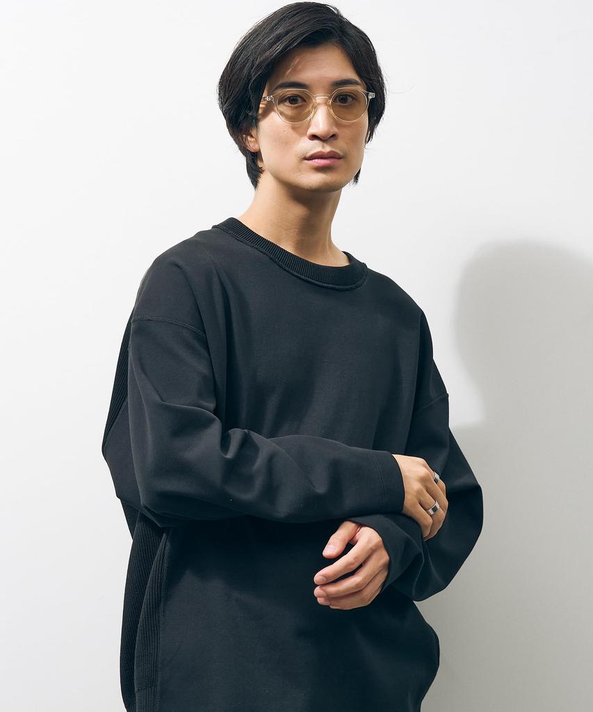 Солнцезащитные очки Crown Panto, прозрачная оправа, цветные линзы, защита от УФ-лучей, унисекс, стильные [Zoff], в стиле бостон (желтый (чистый)) Женский [ZA241G04_50A1