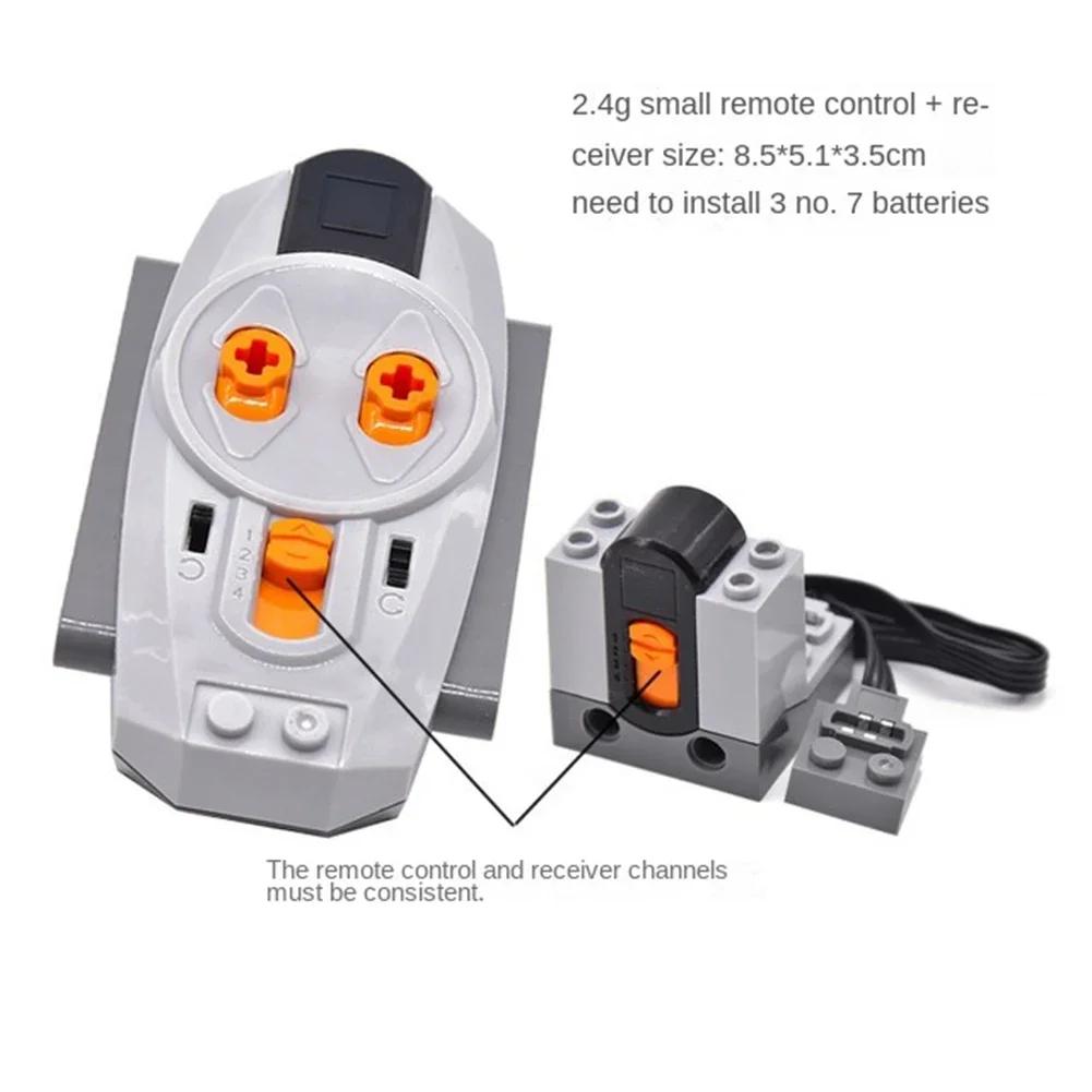 Технические MOC Power Functions Серводетали Поезд Багги M Мотор 8883 Модифицированный ИК Пульт Дистанционного Управления Наборы Power Group Литиевый Батарейный Блок 9686