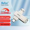 Мини USB-флешка Netac G473 с двойным интерфейсом