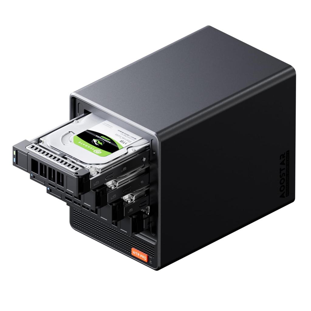 AOOSTAR NAS PC Набор для NAS Мини-ПК Без Ryzen 7 4 SATA HDD и 2 SSD Двухканальный DDR4 Настольный Мини 4K Тройной Дисплей Карта TF WIFI BT Без 4-слотового ОС,