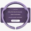 Wheel Cover, Universal for All Seasons, Summer Anti-Slip, Sweat-Absorbent Handle Cover, New Style Suede Leather High-End Ultra-Thin Protective Cover