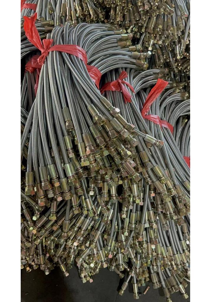 Stainless Steel Braided PTFE Flexible Hose - Acid and Alkali Resistant