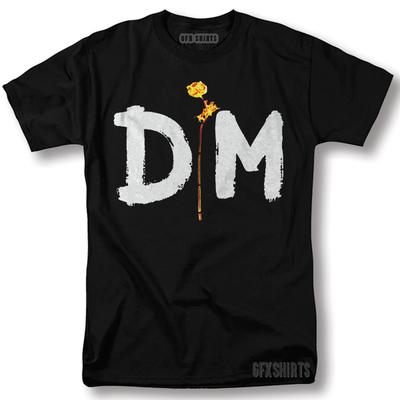 Футболка Depeche Mode Рок Мерч Концертный Тур Винтаж Графический Дизайн Футболка